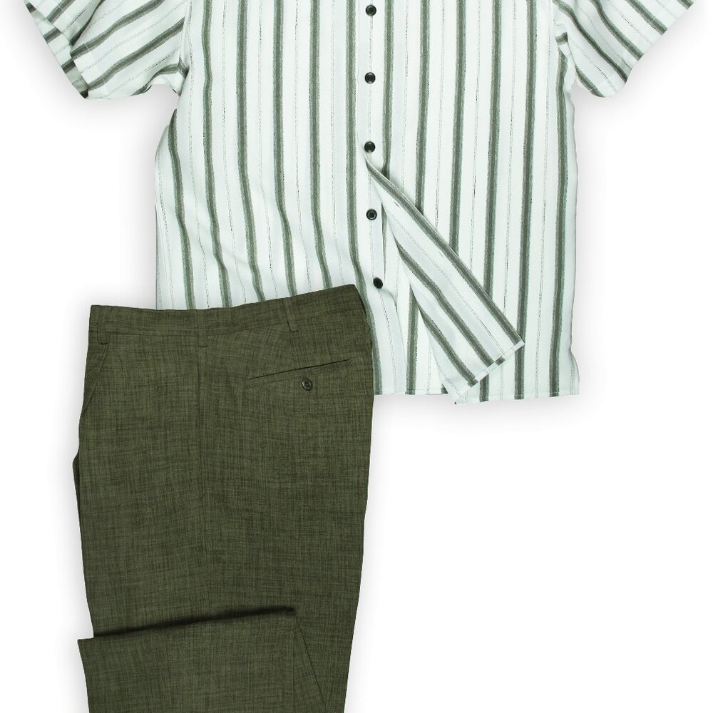 Men's Two Piece Walking Set, Olive
